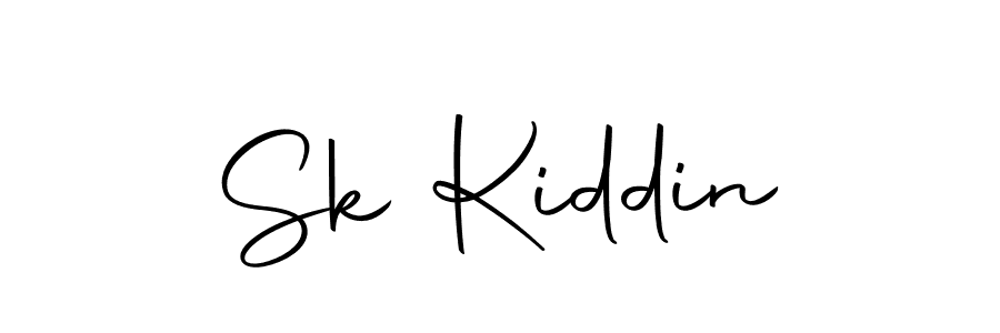 How to make Sk Kiddin signature? Autography-DOLnW is a professional autograph style. Create handwritten signature for Sk Kiddin name. Sk Kiddin signature style 10 images and pictures png