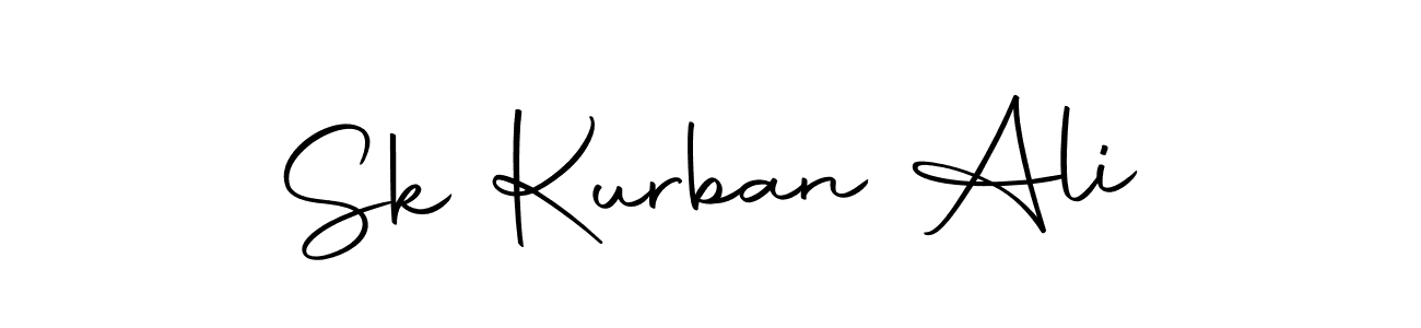 The best way (Autography-DOLnW) to make a short signature is to pick only two or three words in your name. The name Sk Kurban Ali include a total of six letters. For converting this name. Sk Kurban Ali signature style 10 images and pictures png