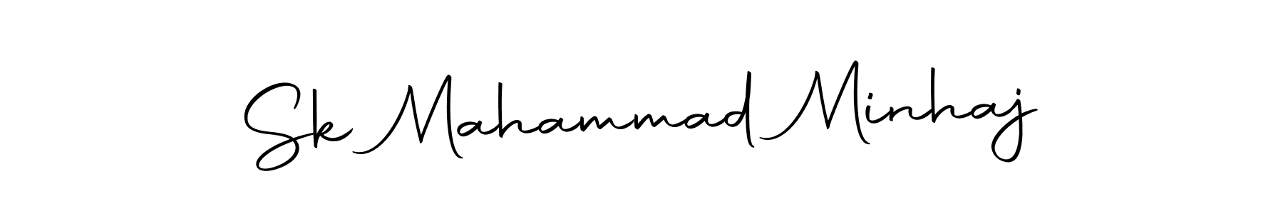 Make a short Sk Mahammad Minhaj signature style. Manage your documents anywhere anytime using Autography-DOLnW. Create and add eSignatures, submit forms, share and send files easily. Sk Mahammad Minhaj signature style 10 images and pictures png