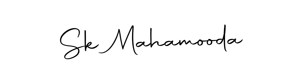 Use a signature maker to create a handwritten signature online. With this signature software, you can design (Autography-DOLnW) your own signature for name Sk Mahamooda. Sk Mahamooda signature style 10 images and pictures png