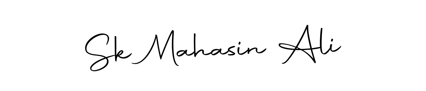 Create a beautiful signature design for name Sk Mahasin Ali. With this signature (Autography-DOLnW) fonts, you can make a handwritten signature for free. Sk Mahasin Ali signature style 10 images and pictures png