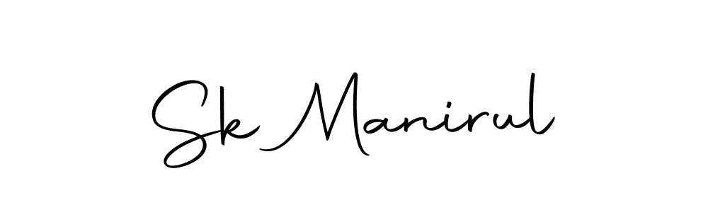 How to make Sk Manirul name signature. Use Autography-DOLnW style for creating short signs online. This is the latest handwritten sign. Sk Manirul signature style 10 images and pictures png