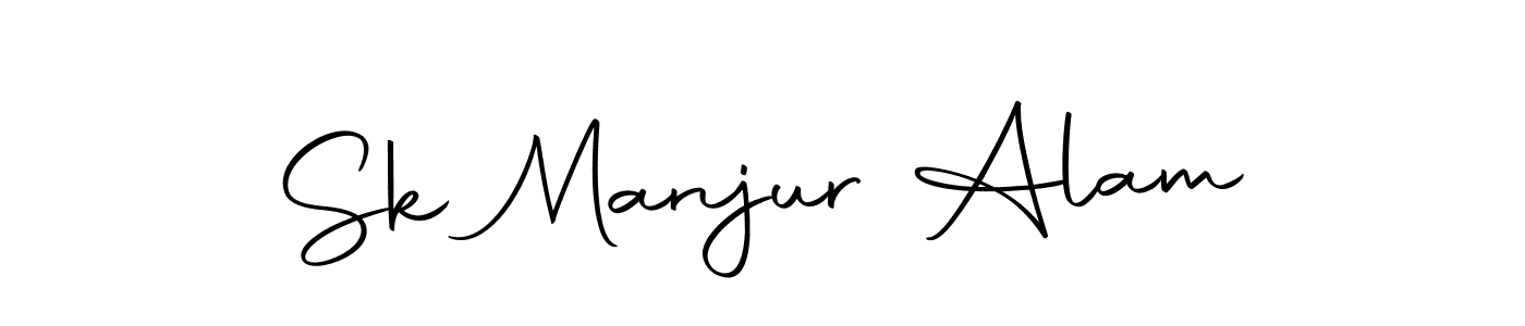 Create a beautiful signature design for name Sk Manjur Alam. With this signature (Autography-DOLnW) fonts, you can make a handwritten signature for free. Sk Manjur Alam signature style 10 images and pictures png