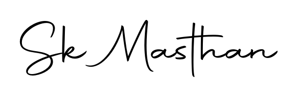 A modern signature idea for name Sk Masthan using Autography-DOLnW font. Clean strokes and elegant curves make it stand out instantly. Sk Masthan signature style 10 images and pictures png