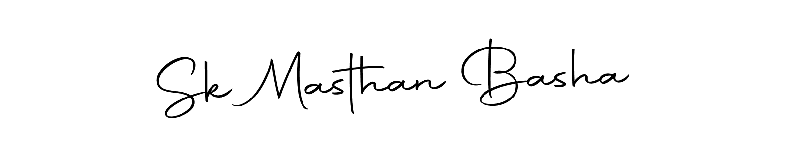 Create a beautiful signature design for name Sk Masthan Basha. With this signature (Autography-DOLnW) fonts, you can make a handwritten signature for free. Sk Masthan Basha signature style 10 images and pictures png