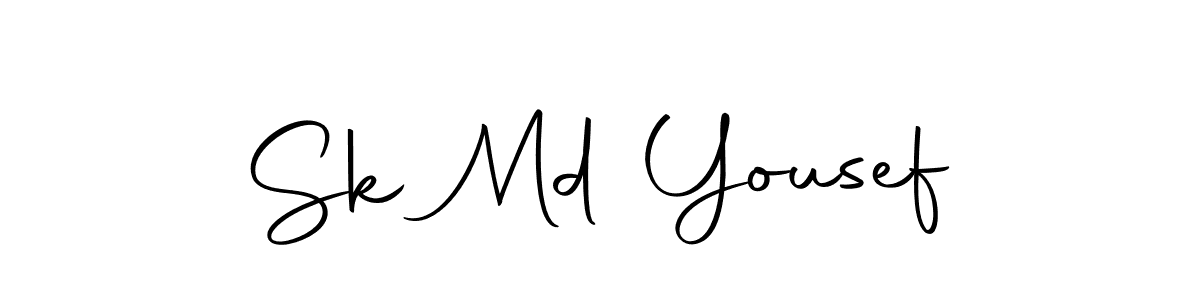 Use a signature maker to create a handwritten signature online. With this signature software, you can design (Autography-DOLnW) your own signature for name Sk Md Yousef. Sk Md Yousef signature style 10 images and pictures png