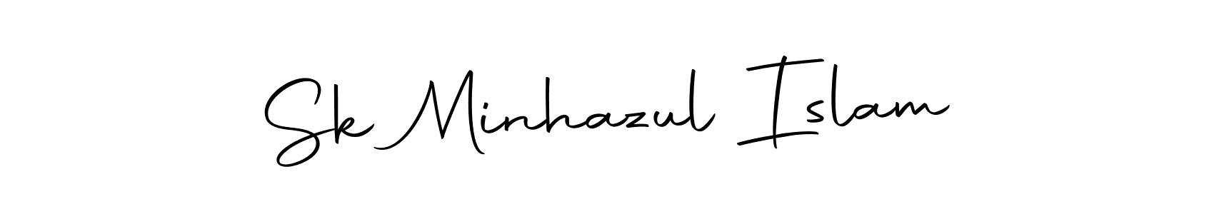 Sk Minhazul Islam stylish signature style. Best Handwritten Sign (Autography-DOLnW) for my name. Handwritten Signature Collection Ideas for my name Sk Minhazul Islam. Sk Minhazul Islam signature style 10 images and pictures png