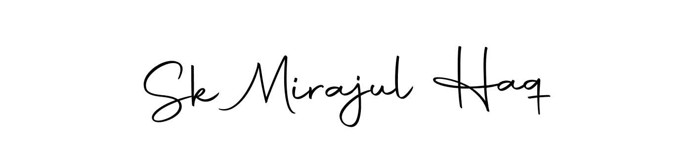 Use a signature maker to create a handwritten signature online. With this signature software, you can design (Autography-DOLnW) your own signature for name Sk Mirajul Haq. Sk Mirajul Haq signature style 10 images and pictures png