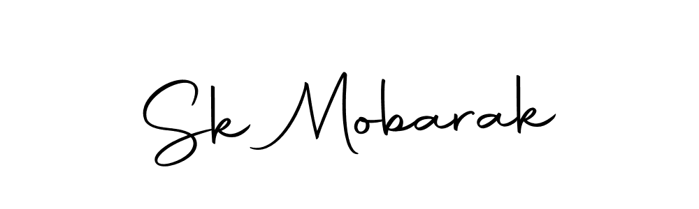 Use a signature maker to create a handwritten signature online. With this signature software, you can design (Autography-DOLnW) your own signature for name Sk Mobarak. Sk Mobarak signature style 10 images and pictures png