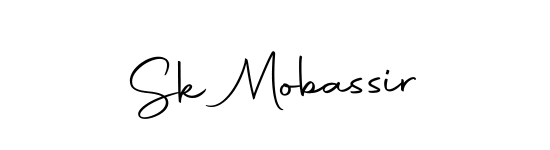 Sk Mobassir stylish signature style. Best Handwritten Sign (Autography-DOLnW) for my name. Handwritten Signature Collection Ideas for my name Sk Mobassir. Sk Mobassir signature style 10 images and pictures png