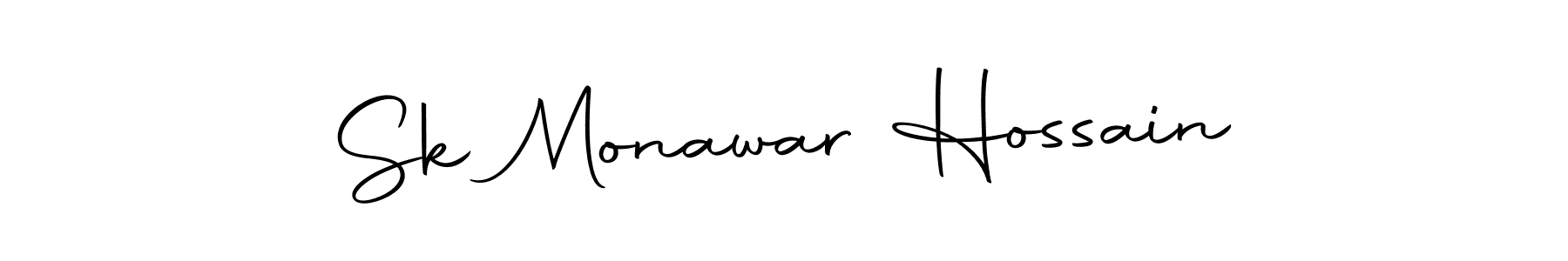 Use a signature maker to create a handwritten signature online. With this signature software, you can design (Autography-DOLnW) your own signature for name Sk Monawar Hossain. Sk Monawar Hossain signature style 10 images and pictures png
