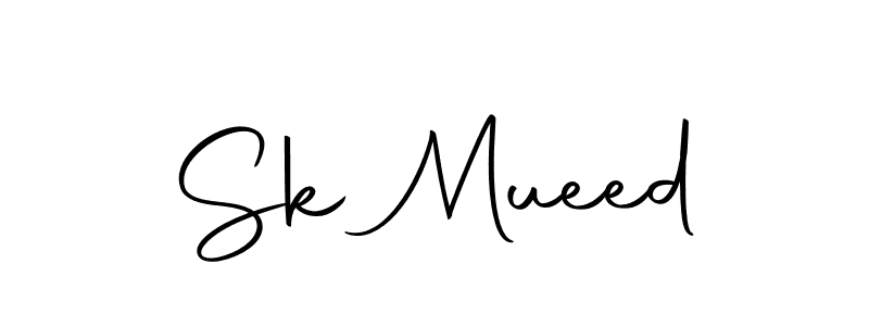 How to make Sk Mueed name signature. Use Autography-DOLnW style for creating short signs online. This is the latest handwritten sign. Sk Mueed signature style 10 images and pictures png