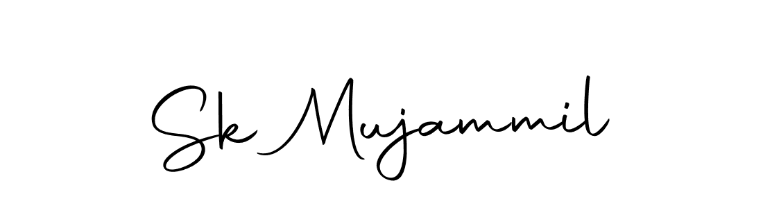 Design your own signature with our free online signature maker. With this signature software, you can create a handwritten (Autography-DOLnW) signature for name Sk Mujammil. Sk Mujammil signature style 10 images and pictures png