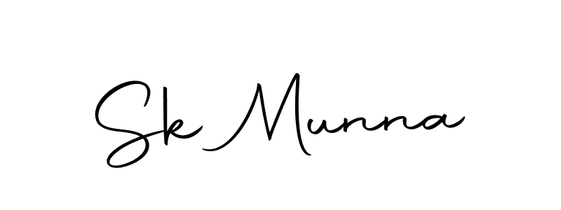if you are searching for the best signature style for your name Sk Munna. so please give up your signature search. here we have designed multiple signature styles  using Autography-DOLnW. Sk Munna signature style 10 images and pictures png