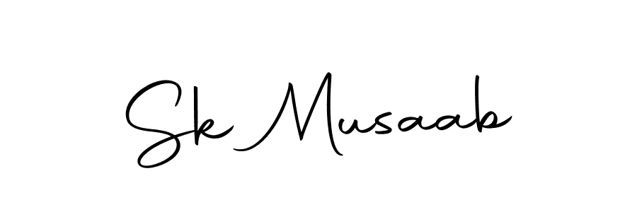 The best way (Autography-DOLnW) to make a short signature is to pick only two or three words in your name. The name Sk Musaab include a total of six letters. For converting this name. Sk Musaab signature style 10 images and pictures png