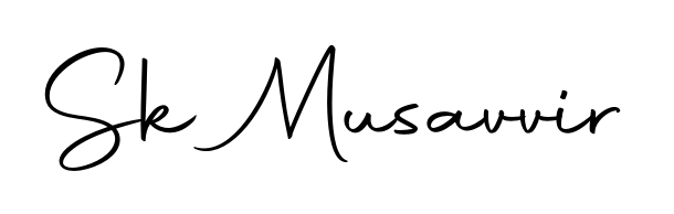 The Autography-DOLnW font transforms the name Sk Musavvir into an executive sign with sharp precision and distinguished character. Sk Musavvir signature style 10 images and pictures png