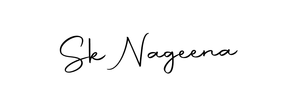 You should practise on your own different ways (Autography-DOLnW) to write your name (Sk Nageena) in signature. don't let someone else do it for you. Sk Nageena signature style 10 images and pictures png