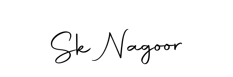 You should practise on your own different ways (Autography-DOLnW) to write your name (Sk Nagoor) in signature. don't let someone else do it for you. Sk Nagoor signature style 10 images and pictures png