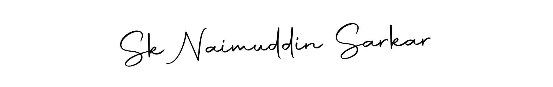 Make a beautiful signature design for name Sk Naimuddin Sarkar. With this signature (Autography-DOLnW) style, you can create a handwritten signature for free. Sk Naimuddin Sarkar signature style 10 images and pictures png