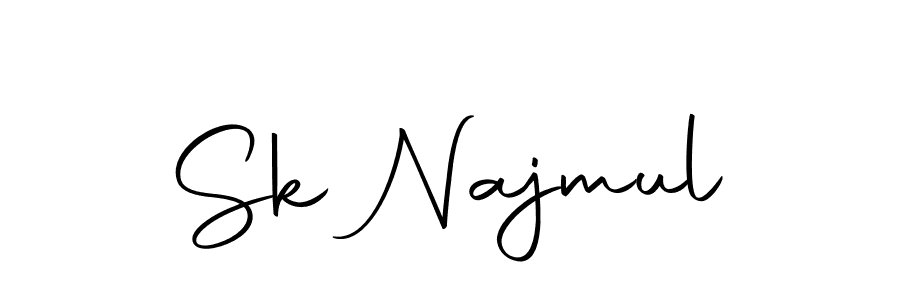 Autography-DOLnW is a professional signature style that is perfect for those who want to add a touch of class to their signature. It is also a great choice for those who want to make their signature more unique. Get Sk Najmul name to fancy signature for free. Sk Najmul signature style 10 images and pictures png