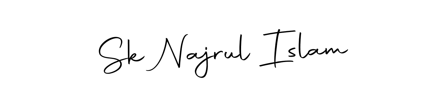 Make a short Sk Najrul Islam signature style. Manage your documents anywhere anytime using Autography-DOLnW. Create and add eSignatures, submit forms, share and send files easily. Sk Najrul Islam signature style 10 images and pictures png