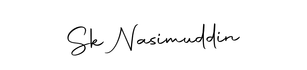 You should practise on your own different ways (Autography-DOLnW) to write your name (Sk Nasimuddin) in signature. don't let someone else do it for you. Sk Nasimuddin signature style 10 images and pictures png