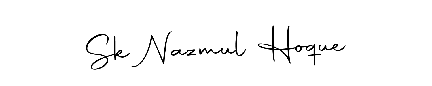 This is the best signature style for the Sk Nazmul Hoque name. Also you like these signature font (Autography-DOLnW). Mix name signature. Sk Nazmul Hoque signature style 10 images and pictures png