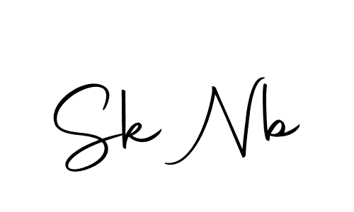 Also we have Sk Nb name is the best signature style. Create professional handwritten signature collection using Autography-DOLnW autograph style. Sk Nb signature style 10 images and pictures png