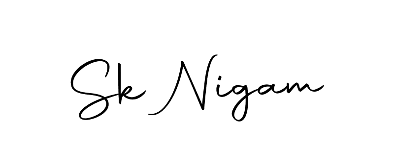 How to Draw Sk Nigam signature style? Autography-DOLnW is a latest design signature styles for name Sk Nigam. Sk Nigam signature style 10 images and pictures png