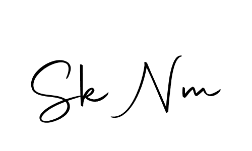 This is the best signature style for the Sk Nm name. Also you like these signature font (Autography-DOLnW). Mix name signature. Sk Nm signature style 10 images and pictures png