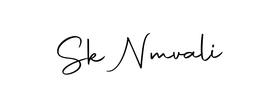 The best way (Autography-DOLnW) to make a short signature is to pick only two or three words in your name. The name Sk Nmvali include a total of six letters. For converting this name. Sk Nmvali signature style 10 images and pictures png