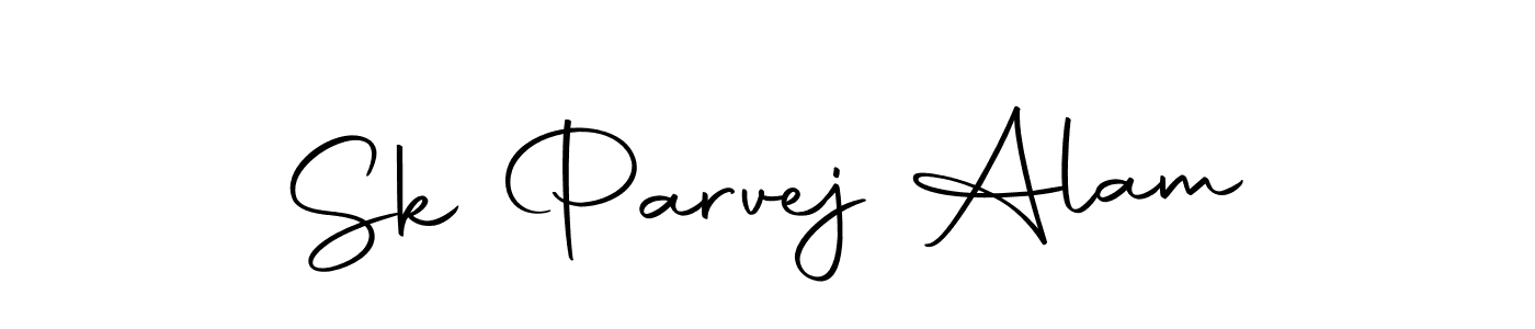 Sk Parvej Alam stylish signature style. Best Handwritten Sign (Autography-DOLnW) for my name. Handwritten Signature Collection Ideas for my name Sk Parvej Alam. Sk Parvej Alam signature style 10 images and pictures png