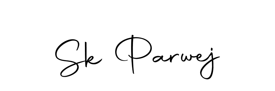 You should practise on your own different ways (Autography-DOLnW) to write your name (Sk Parwej) in signature. don't let someone else do it for you. Sk Parwej signature style 10 images and pictures png