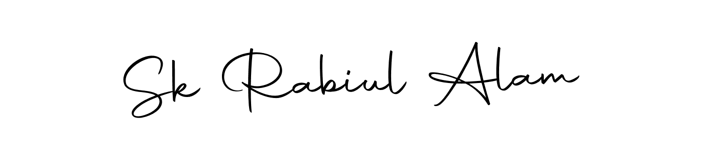 Design your own signature with our free online signature maker. With this signature software, you can create a handwritten (Autography-DOLnW) signature for name Sk Rabiul Alam. Sk Rabiul Alam signature style 10 images and pictures png