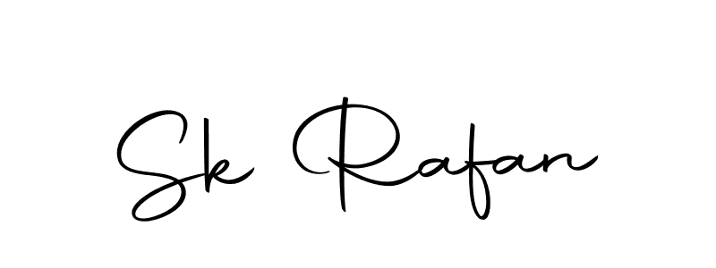 Design your own signature with our free online signature maker. With this signature software, you can create a handwritten (Autography-DOLnW) signature for name Sk Rafan. Sk Rafan signature style 10 images and pictures png