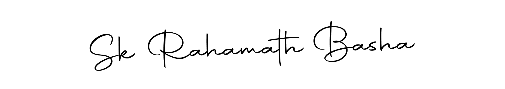The best way (Autography-DOLnW) to make a short signature is to pick only two or three words in your name. The name Sk Rahamath Basha include a total of six letters. For converting this name. Sk Rahamath Basha signature style 10 images and pictures png