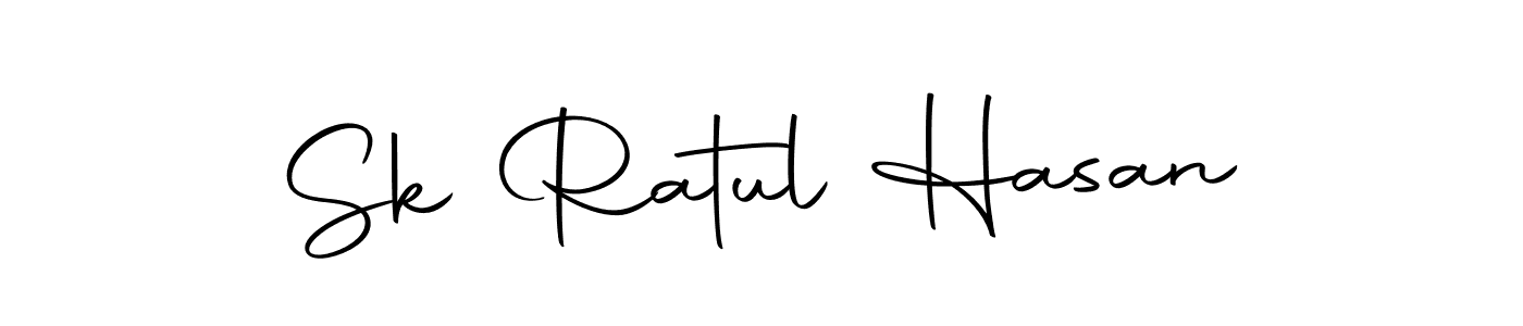 Design your own signature with our free online signature maker. With this signature software, you can create a handwritten (Autography-DOLnW) signature for name Sk Ratul Hasan. Sk Ratul Hasan signature style 10 images and pictures png