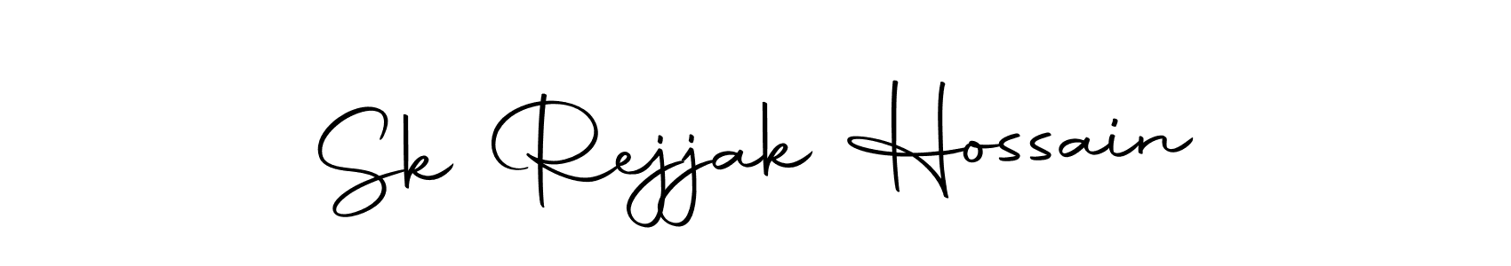 Autography-DOLnW is a professional signature style that is perfect for those who want to add a touch of class to their signature. It is also a great choice for those who want to make their signature more unique. Get Sk Rejjak Hossain name to fancy signature for free. Sk Rejjak Hossain signature style 10 images and pictures png