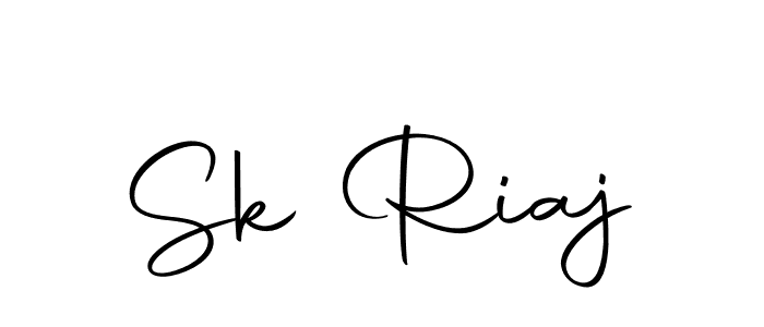 Sk Riaj stylish signature style. Best Handwritten Sign (Autography-DOLnW) for my name. Handwritten Signature Collection Ideas for my name Sk Riaj. Sk Riaj signature style 10 images and pictures png