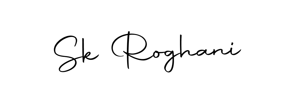 Sk Roghani stylish signature style. Best Handwritten Sign (Autography-DOLnW) for my name. Handwritten Signature Collection Ideas for my name Sk Roghani. Sk Roghani signature style 10 images and pictures png