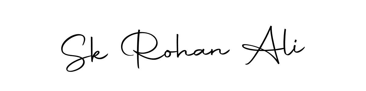 Sk Rohan Ali stylish signature style. Best Handwritten Sign (Autography-DOLnW) for my name. Handwritten Signature Collection Ideas for my name Sk Rohan Ali. Sk Rohan Ali signature style 10 images and pictures png