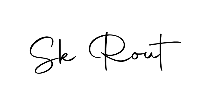 Similarly Autography-DOLnW is the best handwritten signature design. Signature creator online .You can use it as an online autograph creator for name Sk Rout. Sk Rout signature style 10 images and pictures png