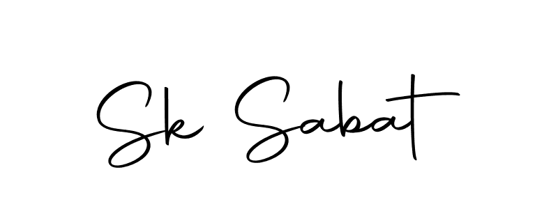 Also You can easily find your signature by using the search form. We will create Sk Sabat name handwritten signature images for you free of cost using Autography-DOLnW sign style. Sk Sabat signature style 10 images and pictures png