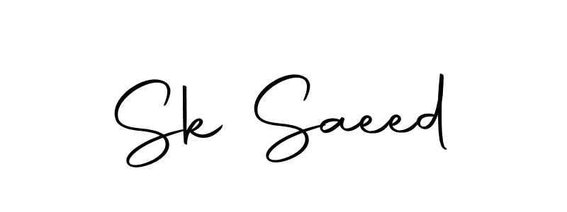 The best way (Autography-DOLnW) to make a short signature is to pick only two or three words in your name. The name Sk Saeed include a total of six letters. For converting this name. Sk Saeed signature style 10 images and pictures png