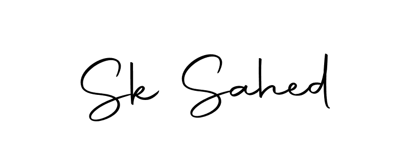 How to make Sk Sahed signature? Autography-DOLnW is a professional autograph style. Create handwritten signature for Sk Sahed name. Sk Sahed signature style 10 images and pictures png