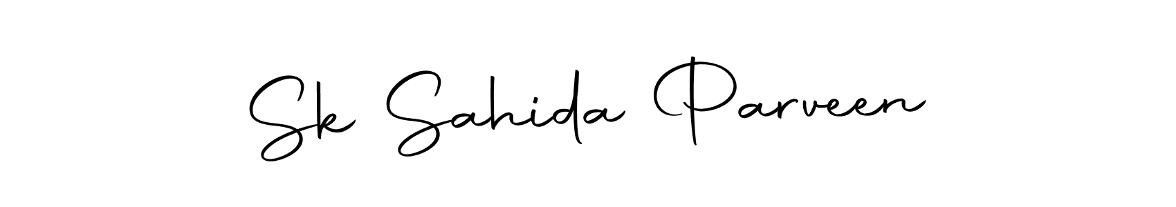 Use a signature maker to create a handwritten signature online. With this signature software, you can design (Autography-DOLnW) your own signature for name Sk Sahida Parveen. Sk Sahida Parveen signature style 10 images and pictures png