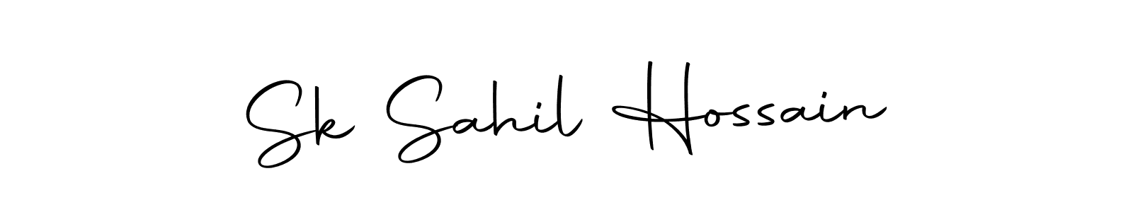 Also You can easily find your signature by using the search form. We will create Sk Sahil Hossain name handwritten signature images for you free of cost using Autography-DOLnW sign style. Sk Sahil Hossain signature style 10 images and pictures png