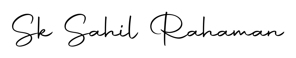 A modern signature idea for name Sk Sahil Rahaman using Autography-DOLnW font. Clean strokes and elegant curves make it stand out instantly. Sk Sahil Rahaman signature style 10 images and pictures png