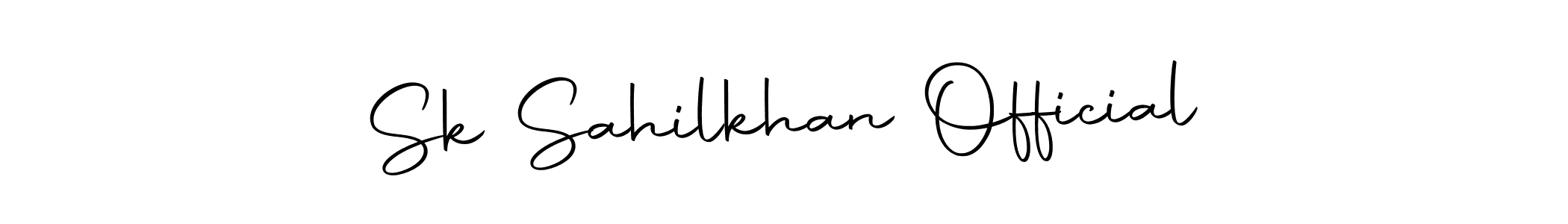 Make a beautiful signature design for name Sk Sahilkhan Official. Use this online signature maker to create a handwritten signature for free. Sk Sahilkhan Official signature style 10 images and pictures png