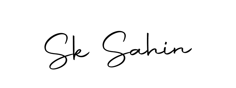The best way (Autography-DOLnW) to make a short signature is to pick only two or three words in your name. The name Sk Sahin include a total of six letters. For converting this name. Sk Sahin signature style 10 images and pictures png